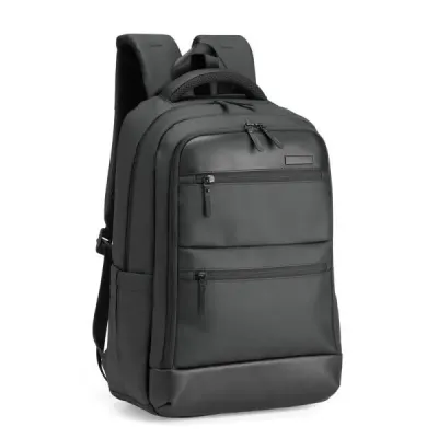 Mochila preta em Polyester / PU