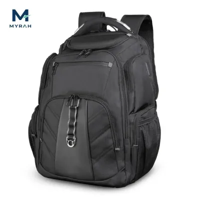Mochila premium, produzida com poliéster 600D acolchoado e interior em 210D