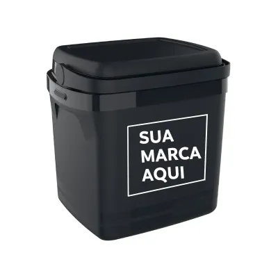 Caixa Térmica Tropical 22L Preta Personalizada