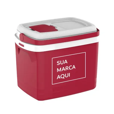 Caixa Térmica Personalizada - Vermelha