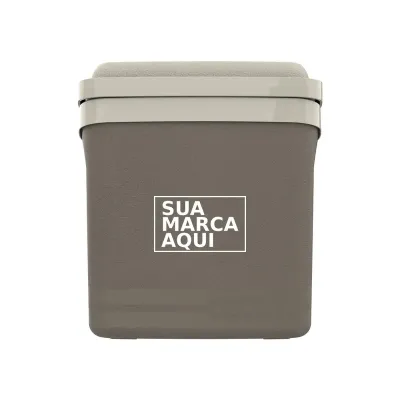 Cooler Térmico Personalizado Caixa Térmica Trop 22L Marrom