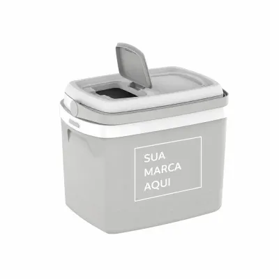 Caixa Térmica Tropical 32L Cinza Personalizada - 2196610