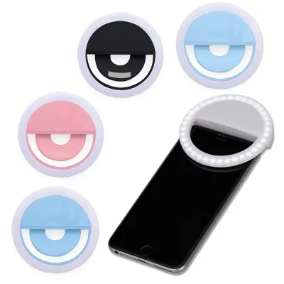 Anel para iluminação selfie celular | opções de cores