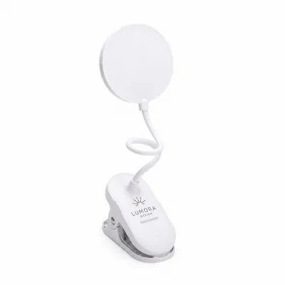 Luminária recarregável com 12 LEDs,