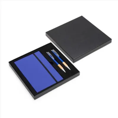 Kit executivo azul 3 peças