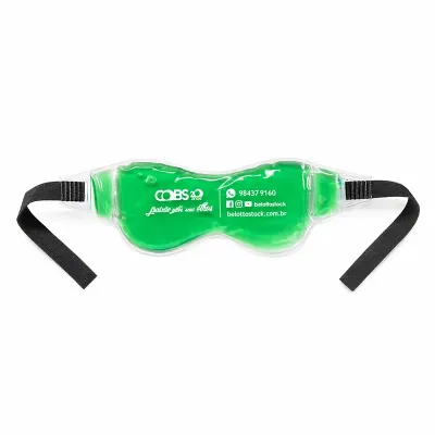 Máscara de Gel com Tira de Velcro Personalizada - 2177335