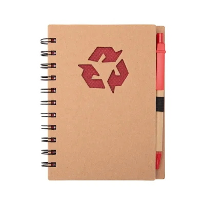 Caderno Ecológico com Caneta principal