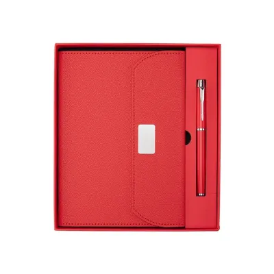 Kit Executivo Personalizado com Caderneta e Caneta Metálica - 2205392