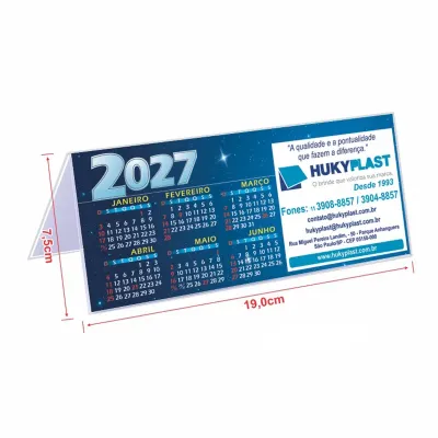 Calendário de mesa 2027