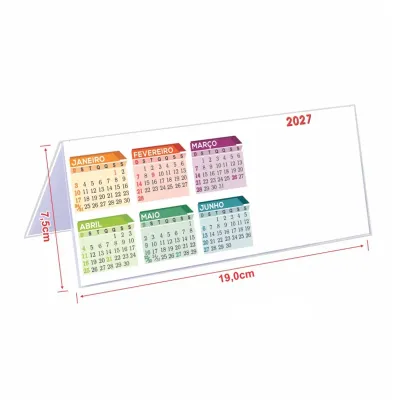 Calendário de mesa 2027