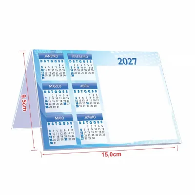 Calendário de mesa 2027
