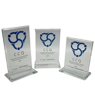 Troféu em acrílico personalizado