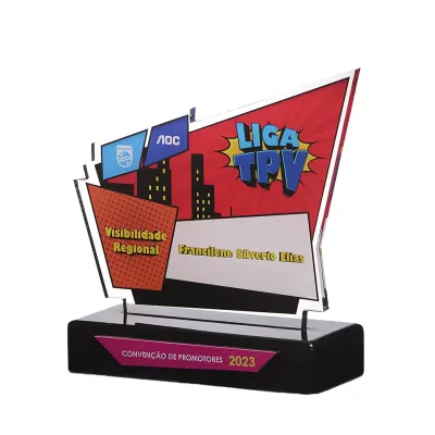 Troféu de Acrílico Personalizado
