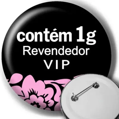 Botton americano na cor preta
