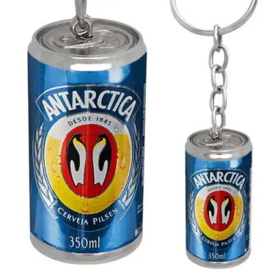 Chaveiro em metal 3D personalizável