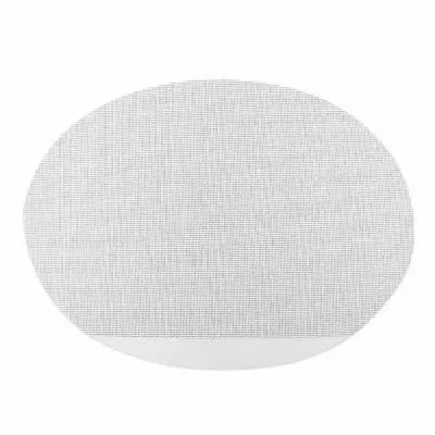 Toalha Americana de mesa oval em tela de PVC trançada  - 1017719