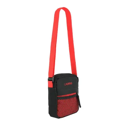 Bolsa Shoulder Bag Georgia Preta/Vermelha - 1750503