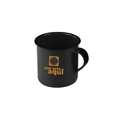 Caneca ágata preta