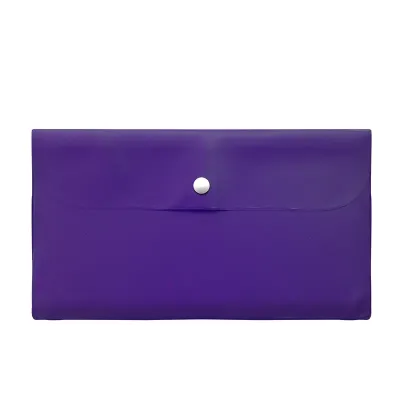 Porta Voucher roxo