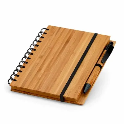 Caderno de bambu