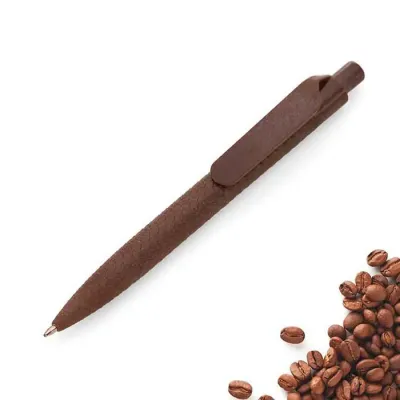 Caneta Personalizada biodegradável com aroma de café