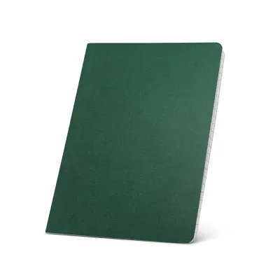 Caderno A5 capa flexível - VERDE