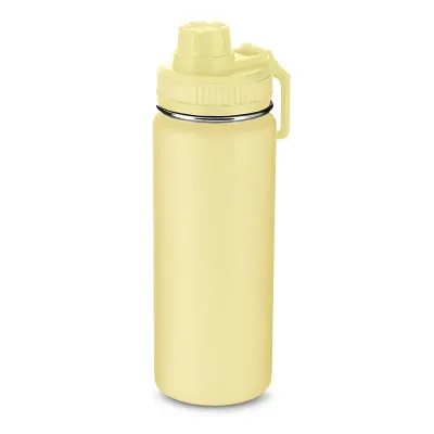 Garrafa em aço inox AMARELA