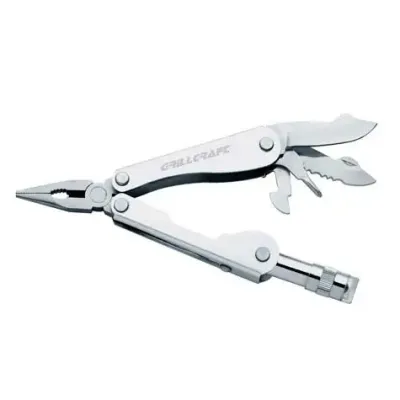 Ferramenta em aço inox multi funcional com 7 funções
