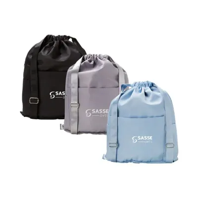 Mochila Saco Poliéster: várias cores