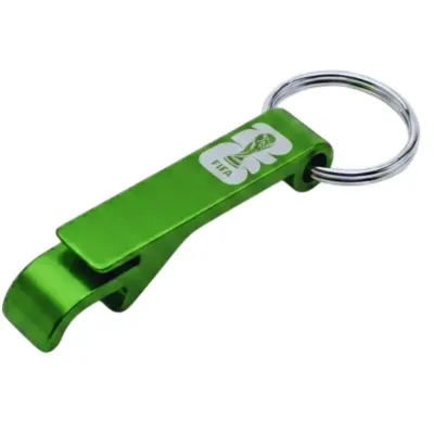 Chaveiro abridor verde