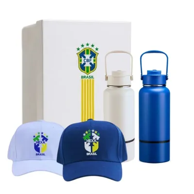 Kit torcedor: Boné e Garrafa