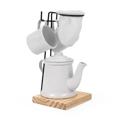 Kit café com quatro itens
