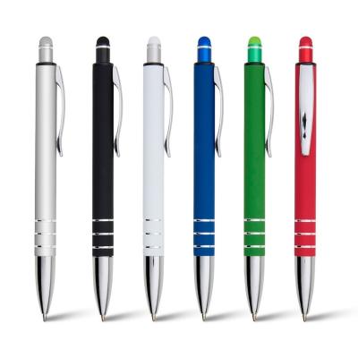 Caneta de Metal com Ponteira Touch Personalizada 1