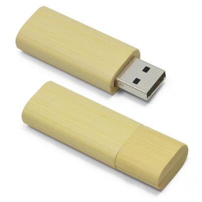Pen Drive de Bambu 4GB para personalizado 1