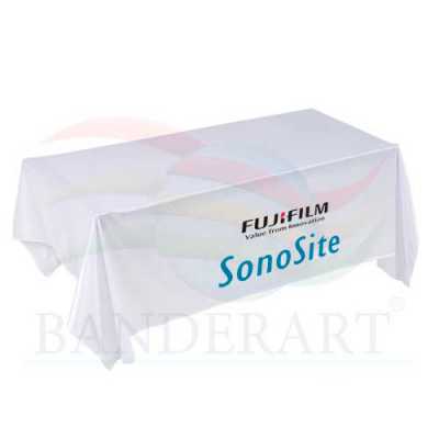 Toalha de mesa personalizada confeccionada em tecido Duralon®100%poliéster, formatos e tamanhos v...