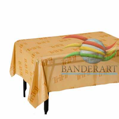 Toalha de mesa personalizada confeccionada em tecido Duralon®100%poliéster, formatos e tamanhos v...
