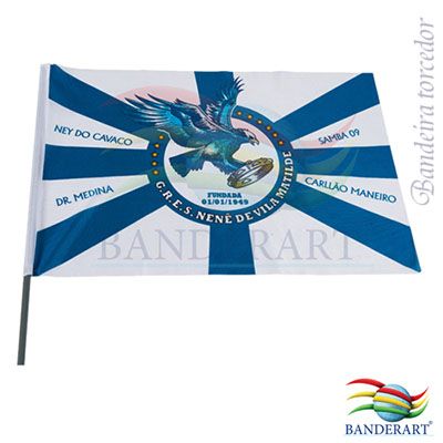 Bandeira de tecido para carro