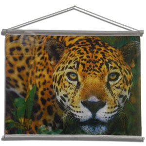 Banners com gravação personalizada em tecido.