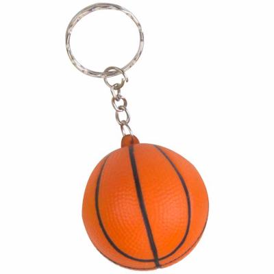 Chaveiro bola de Basquete. Tamanho: 4,0 cm de diâmetro