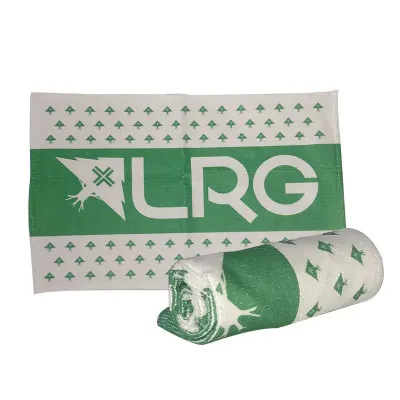 Toalha de mão personalizada.