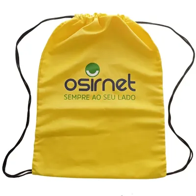 Sacola mochila personalizada