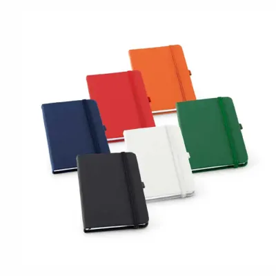 Caderno capa dura em várias cores