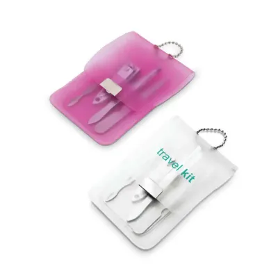 Kit manicure personalizado em bolsa de PVC - 594997
