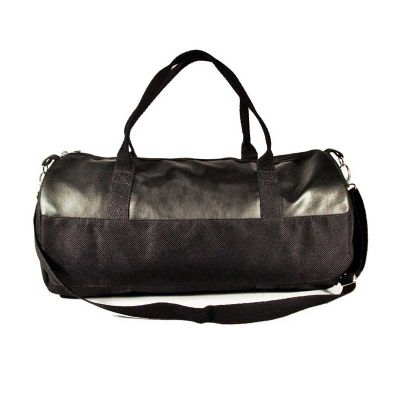 Bolsa de viagem personalizada com duas alças de mão e uma tira-colo em cadarço de algodão - 161860