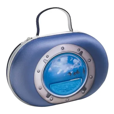 Frasqueira Oval Gravada com Logo ou Arte